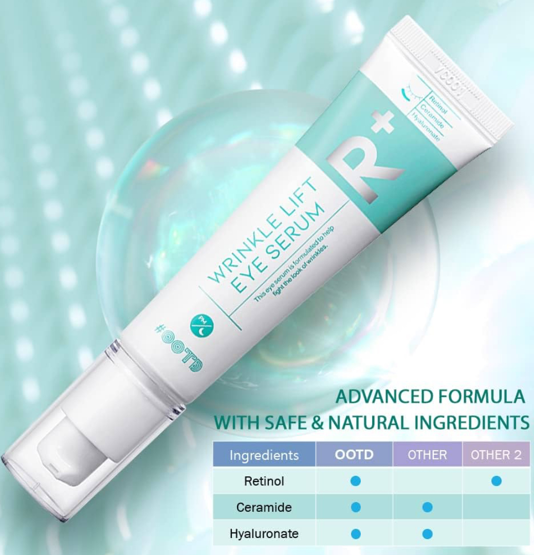 سرم دورچشم لیفتینگ رتینول سراماید