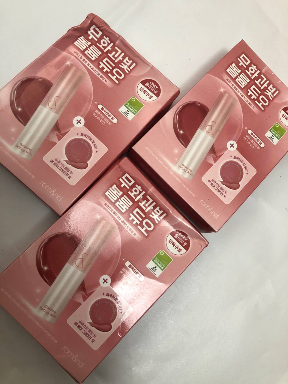 ست بالم و پات رومند Glasting Meltina Balm Volume Duo